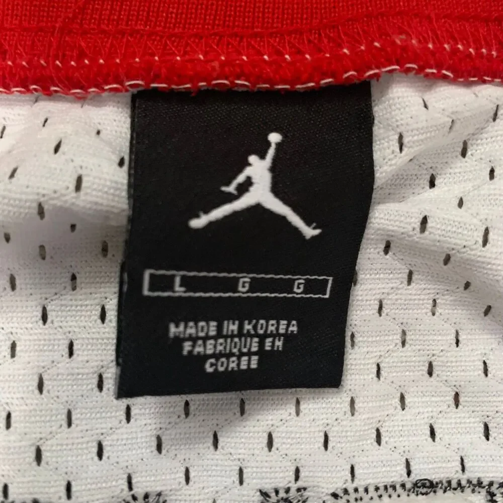 VTG Jordan Oak Hill Carmelo Anthony Jersey Mens L White Swingman Basketball